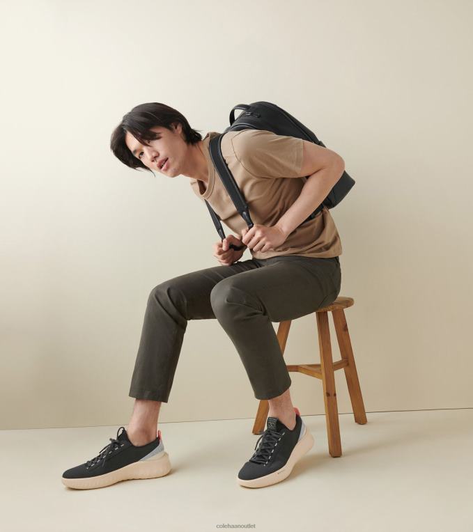 Men Black Cole Haan Triboro Backpack 2R0V2549