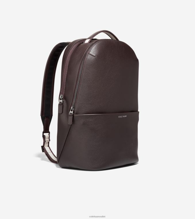 Men Dark Chocolate Cole Haan Triboro Backpack 2R0V2548