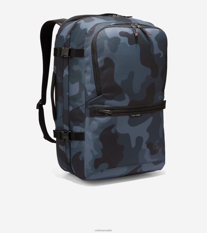 Men Midnight Camo Cole Haan ZEROGRAND 48 Hour Backpack 2R0V2555