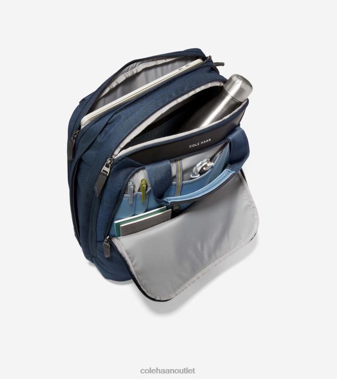 Men Navy Blazer Cole Haan ZEROGRAND 2-in-1 Backpack 2R0V2552