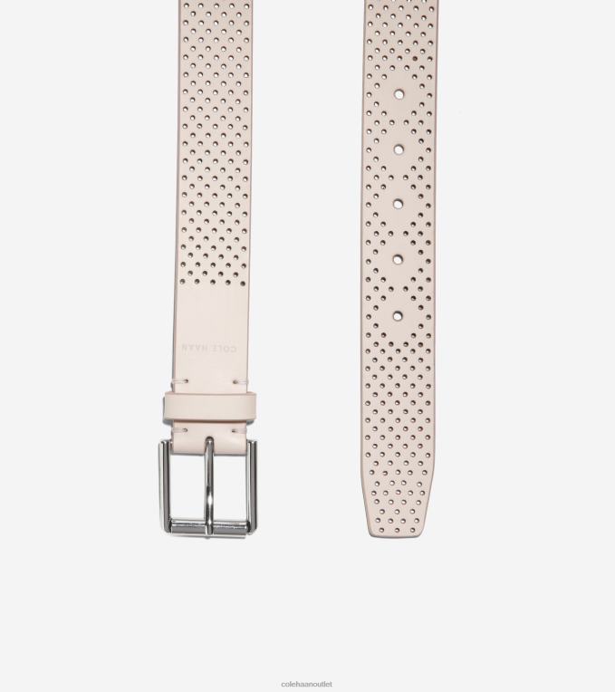 Men Sesame Cole Haan 35MM Perforated Color Block Belt 2R0V2577