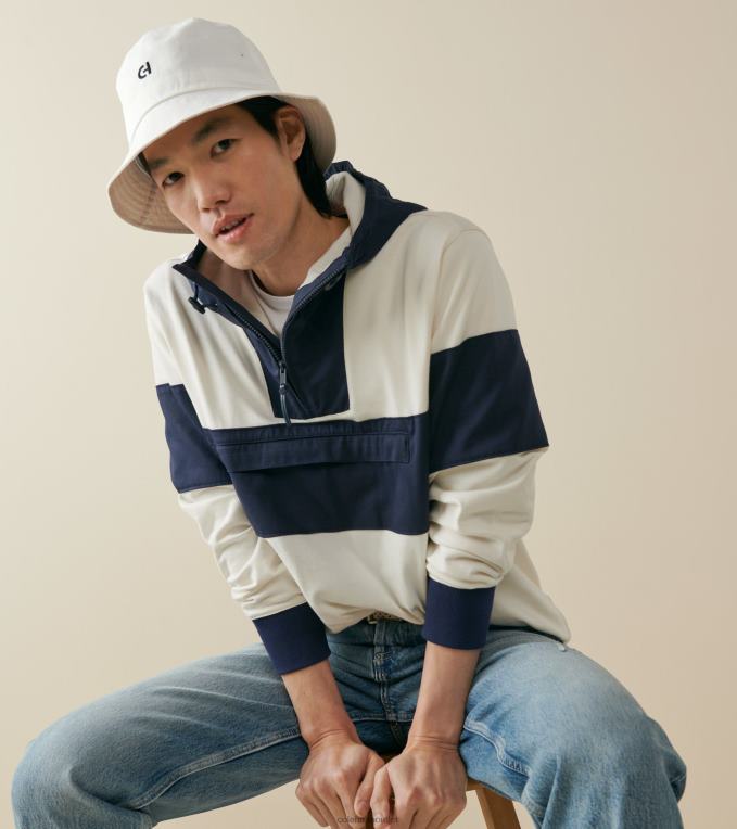 Men Optic White Cole Haan Cotton Bucket Hat 2R0V2501