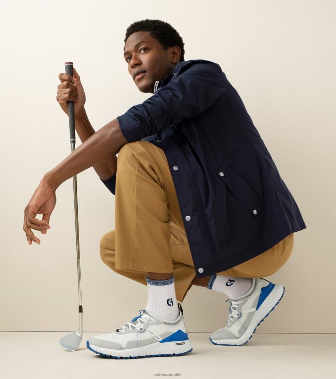 Men White Cole Haan Performance High Quarter Sock 2R0V2590