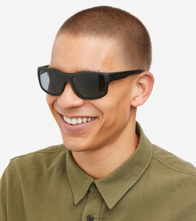 Men Black Cole Haan Sport Square Sunglasses 2R0V2584