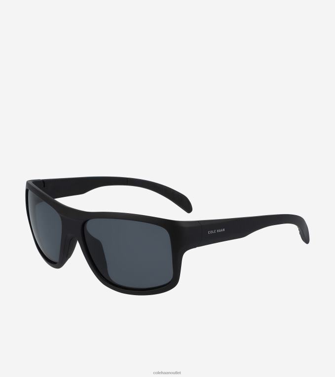 Men Black Cole Haan Sport Square Sunglasses 2R0V2584