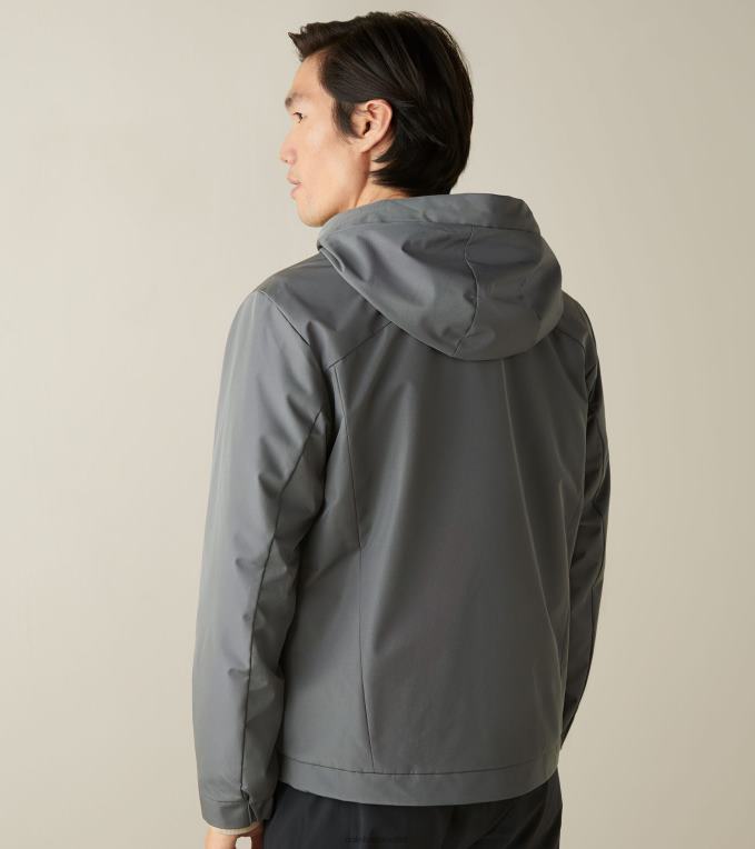 Men Gray Cole Haan Running Jacket 2R0V2559