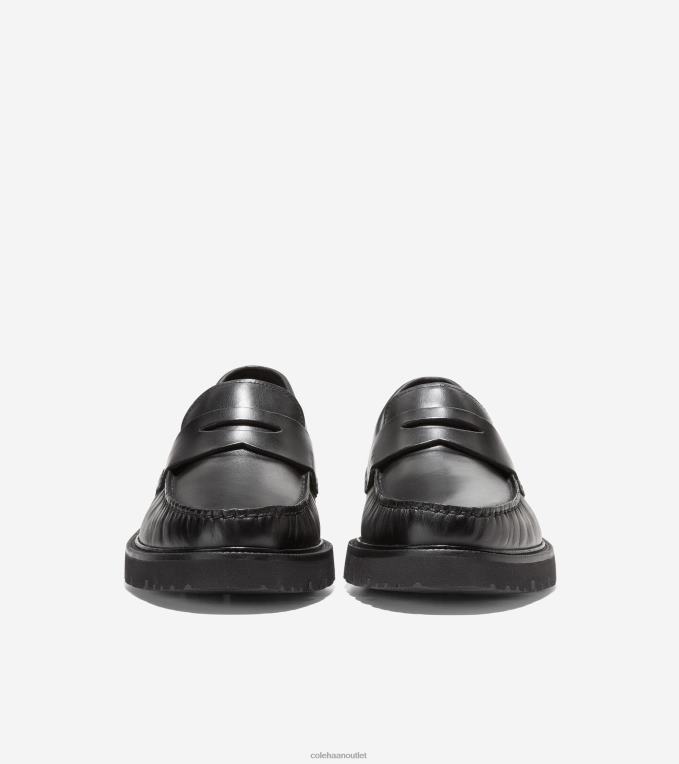 Men Black Cole Haan American Classics Penny Loafer 2R0V2373