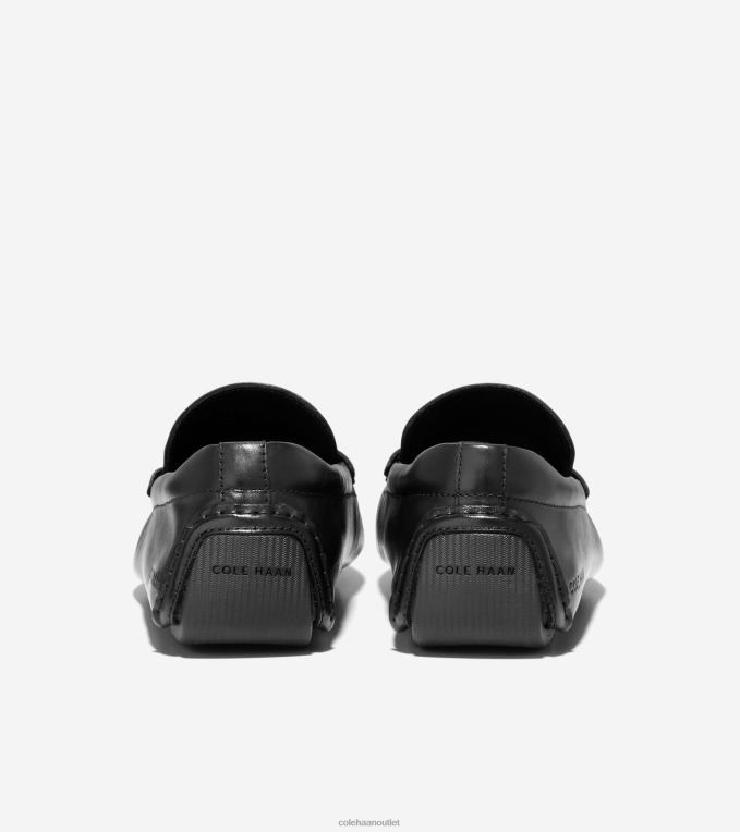 Men Black Cole Haan Grand Laser Penny Driver 2R0V2298