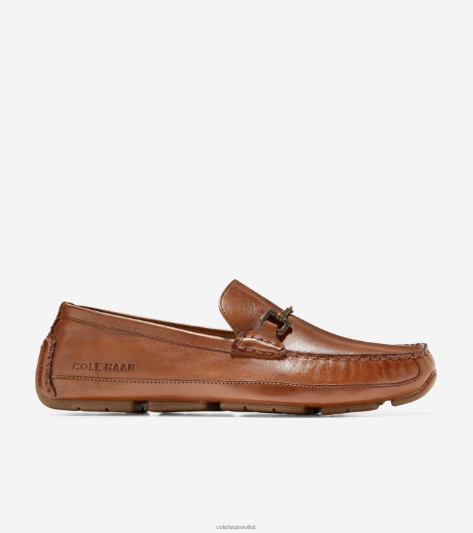 Men British Tan Cole Haan Wyatt Bit Driver 2R0V2359