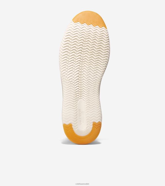 Men Ivory-Barley Beige Stitchlite Cole Haan GrandPrO Topspin Penny Loafer 2R0V2318