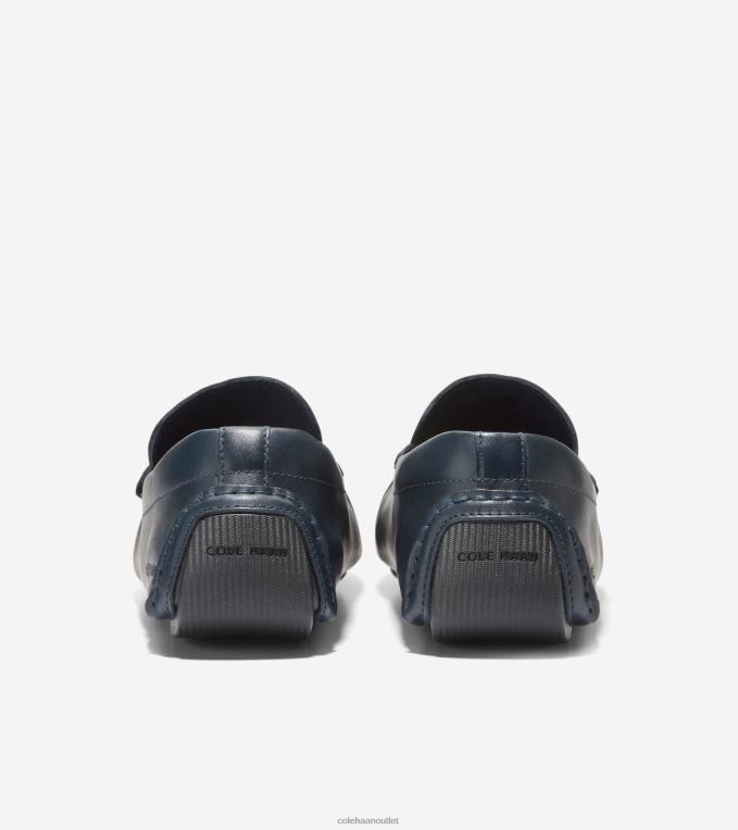 Men Navy Blazer Cole Haan Grand Laser Penny Driver 2R0V2295