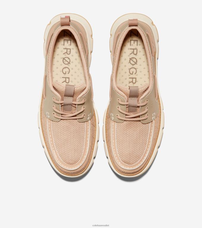 Men Sesame-Dune-Ivory Cole Haan 4.ZEROGRAND Regatta Boat Shoe 2R0V2258
