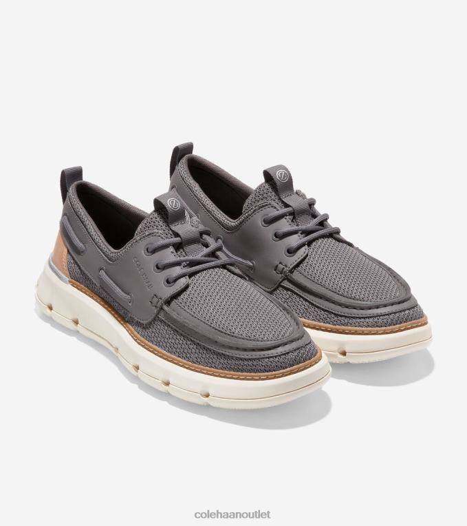 Men Stormcloud Cole Haan 4.ZEROGRAND Regatta Boat Shoe 2R0V2260