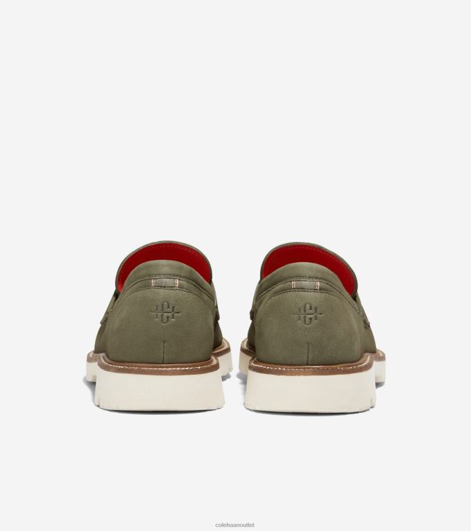 Men Tea Leaf-Egret Cole Haan American Classics Penny Loafer 2R0V2374