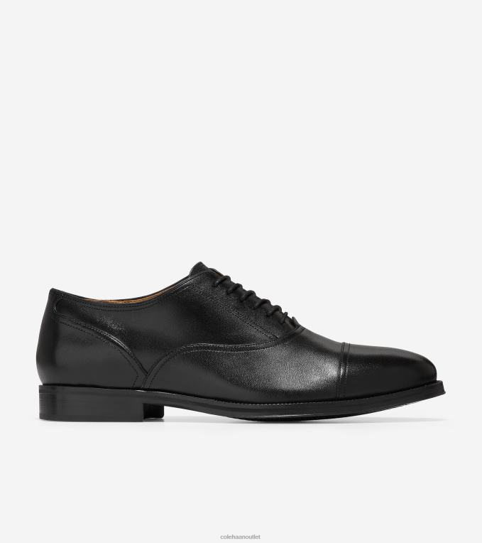 Men Black Cole Haan Modern Classics Cap Toe Oxford 2R0V2400
