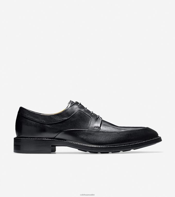 Men Black Cole Haan Warren Apron Oxford 2R0V2438