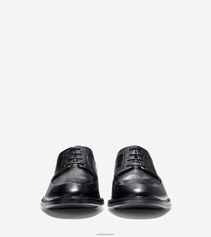 Men Black Cole Haan Warren Apron Oxford 2R0V2438