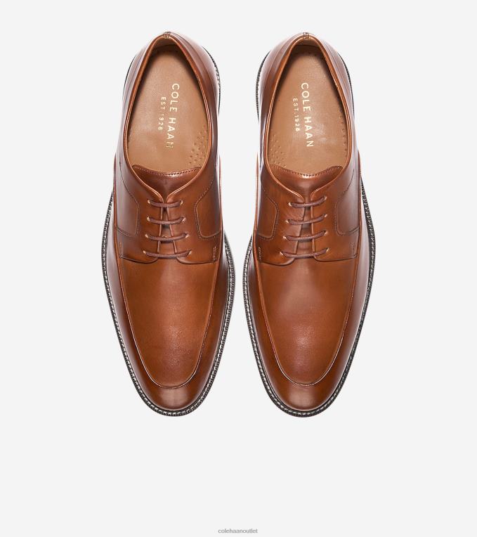 Men British Tan Cole Haan Warren Apron Oxford 2R0V2437