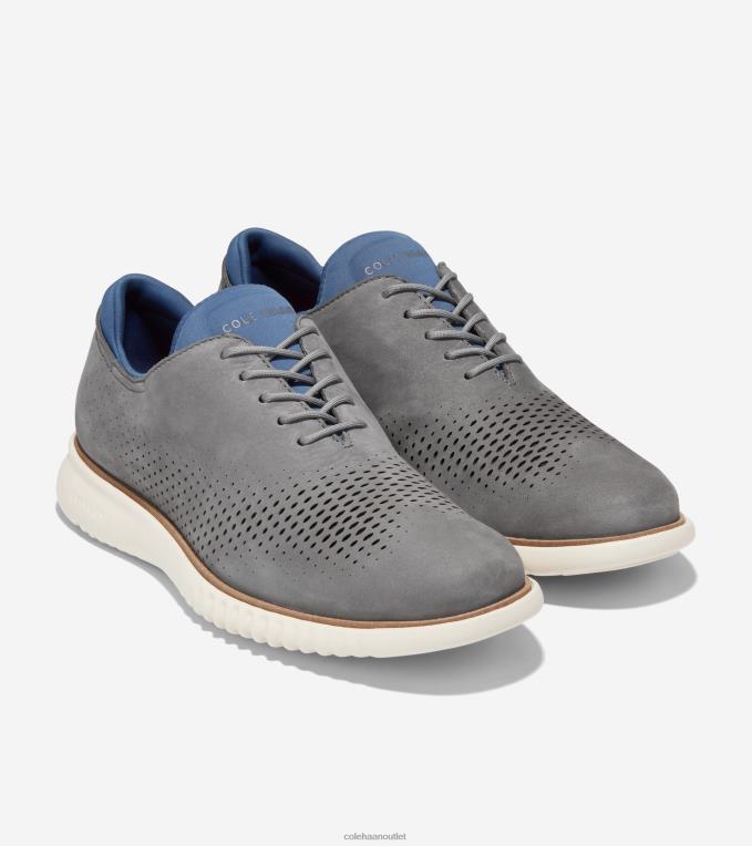 Men City Skyline-Ensign Blue-Ivory Cole Haan 2.ZEROGRAND Laser Wingtip Oxford 2R0V2268