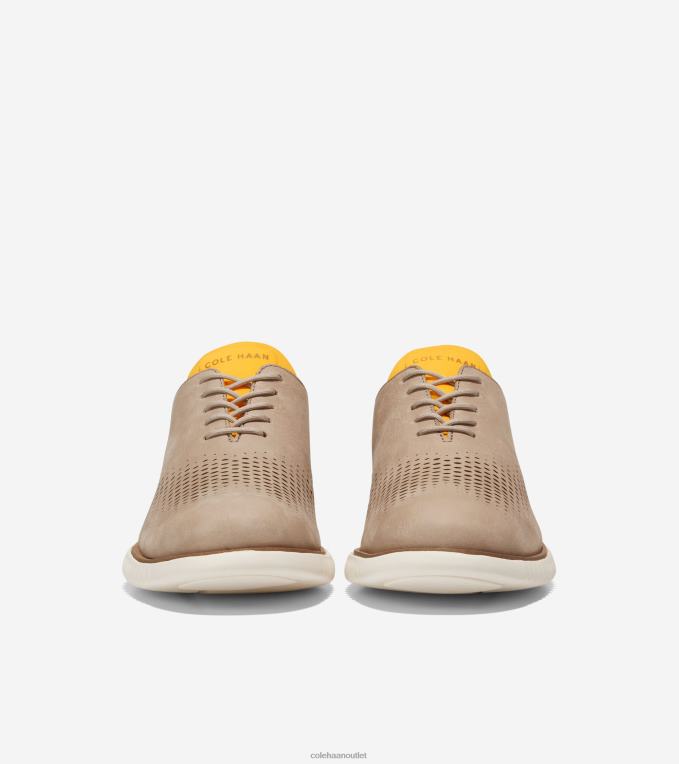 Men Dune-Gold Fusion-Ivory Cole Haan 2.ZEROGRAND Laser Wingtip Oxford 2R0V2269