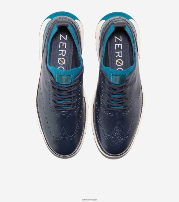 Men Navy Blazer-Moroccan Blue Cole Haan 4.ZEROGRAND Wingtip Oxford 2R0V2369