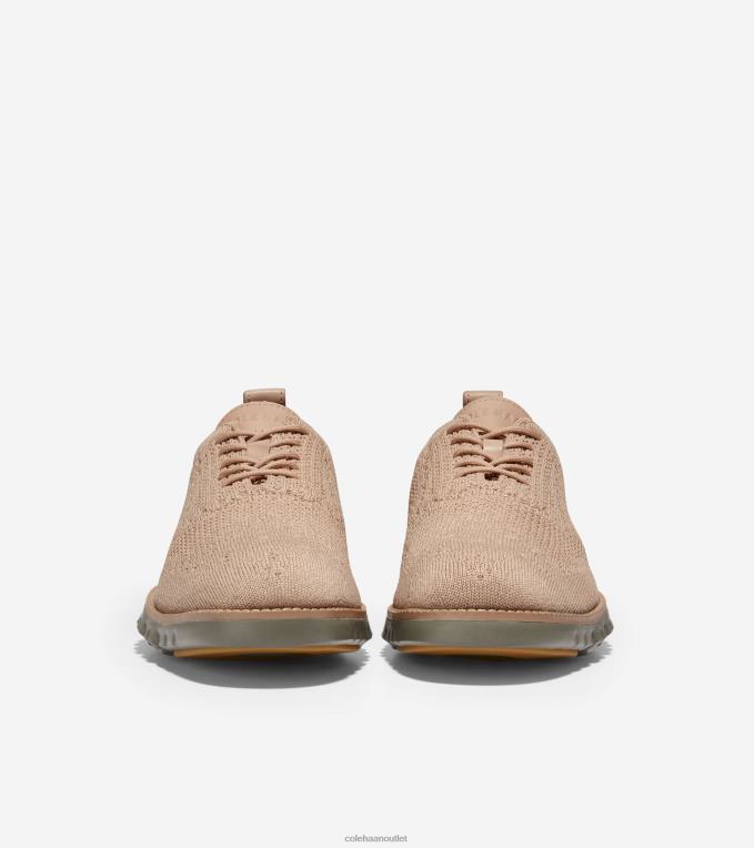 Men Sesame Stitchlite-Dune-Tea Leaf Cole Haan ZEROGRAND Oxford 2R0V2425