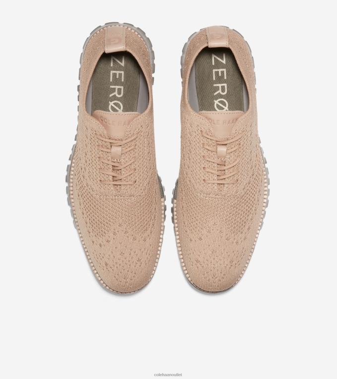 Men Sesame Stitchlite-Dune-Tea Leaf Cole Haan ZEROGRAND Oxford 2R0V2425