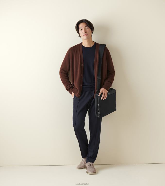 Men Stone Grey Stitchlite Cole Haan 4.ZEROGRAND Oxford 2R0V2364