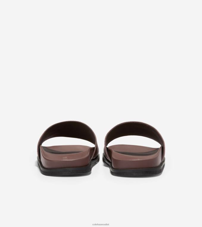 Men Dark Coffee Cole Haan Modern Classics Slide Sandal 2R0V2249