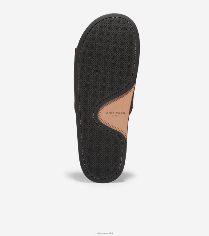 Men Dark Coffee Cole Haan Modern Classics Slide Sandal 2R0V2249