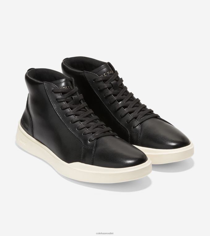 Men Black Cole Haan Grand Crosscourt Modern Mid Sneaker 2R0V2478