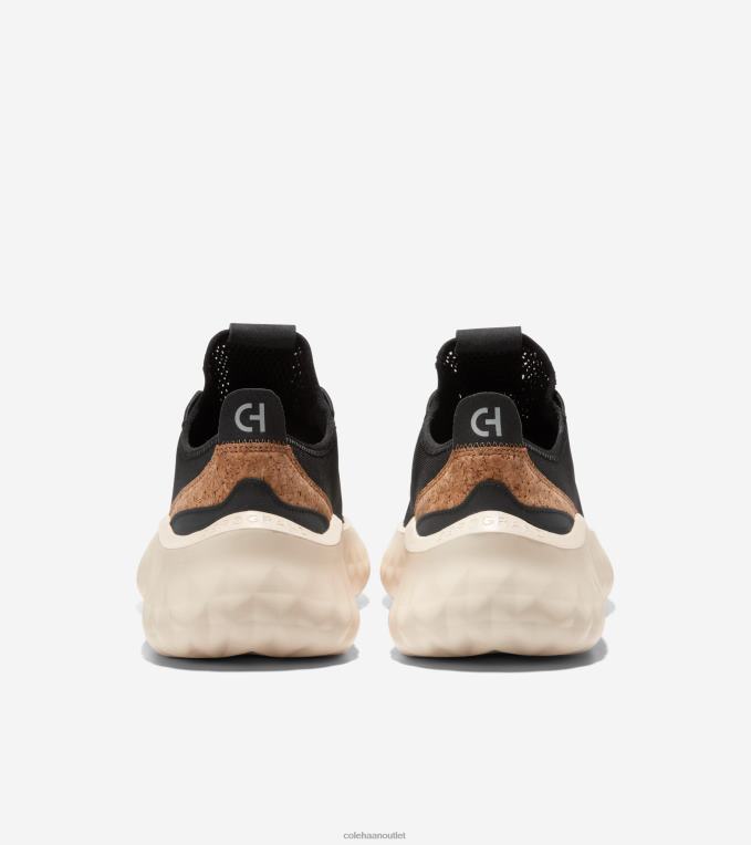 Men Black-Cork-Ivory Cole Haan Generation ZEROGRAND II 2R0V2379