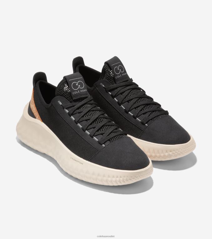 Men Black-Cork-Ivory Cole Haan Generation ZEROGRAND II 2R0V2379