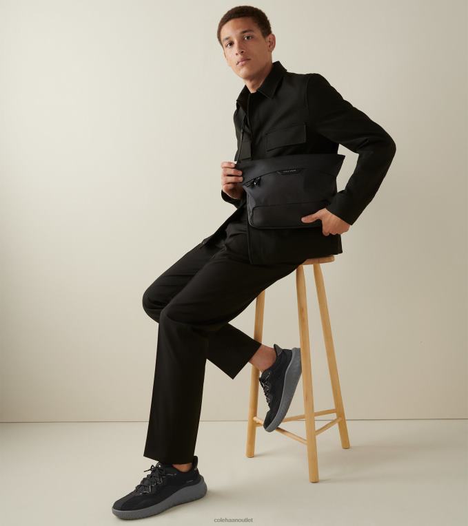 Men Black-Dark Pavement Cole Haan Generation ZEROGRAND II SQL 2R0V2332