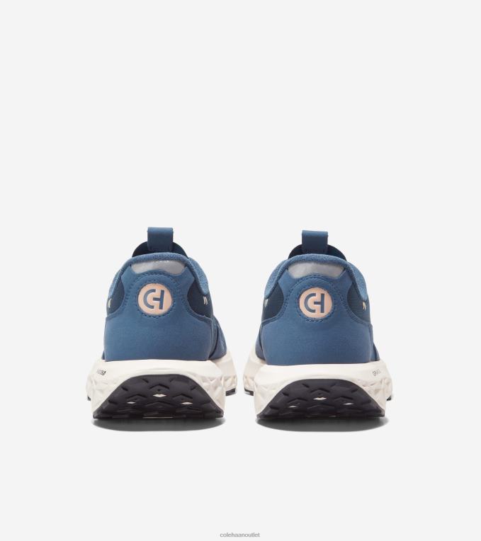 Men Ensign Blue-Ivory Cole Haan ZEROGRAND Outpace 3 Running Shoe 2R0V2314