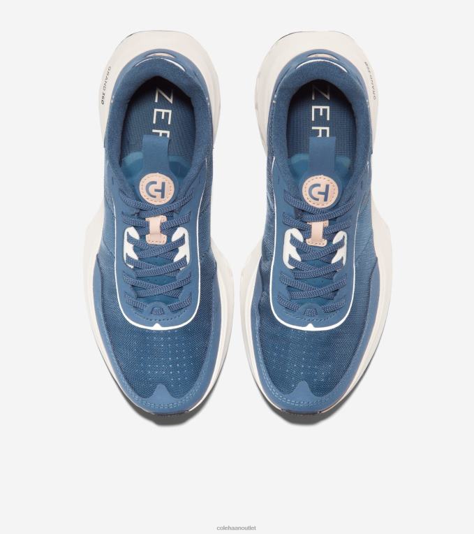 Men Ensign Blue-Ivory Cole Haan ZEROGRAND Outpace 3 Running Shoe 2R0V2314