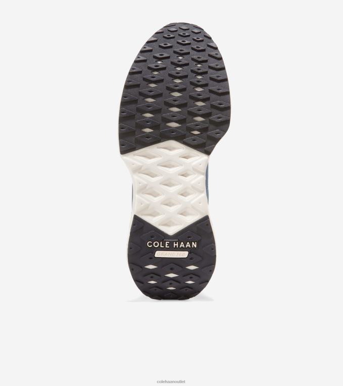 Men Ensign Blue-Ivory Cole Haan ZEROGRAND Outpace 3 Running Shoe 2R0V2314