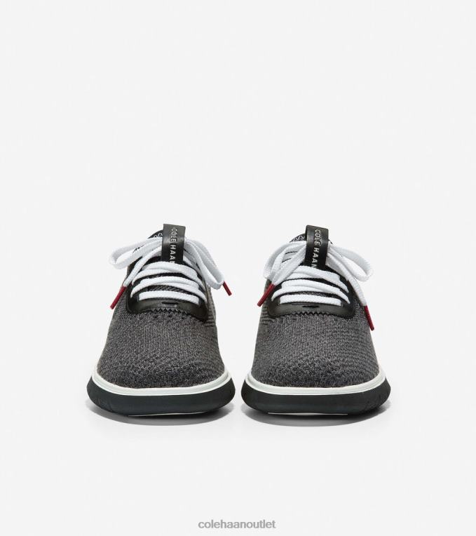 Men Grey Pinstripe Stitchlite Cole Haan Generation ZEROGRAND 2R0V2365