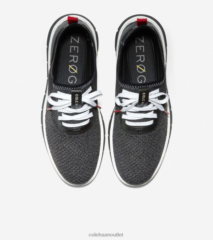 Men Grey Pinstripe Stitchlite Cole Haan Generation ZEROGRAND 2R0V2365