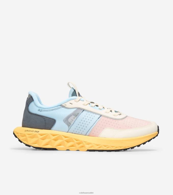 Men Ivory-Stormy Weather-Beach Ball Cole Haan ZEROGRAND Outpace 3 Running Shoe 2R0V2316