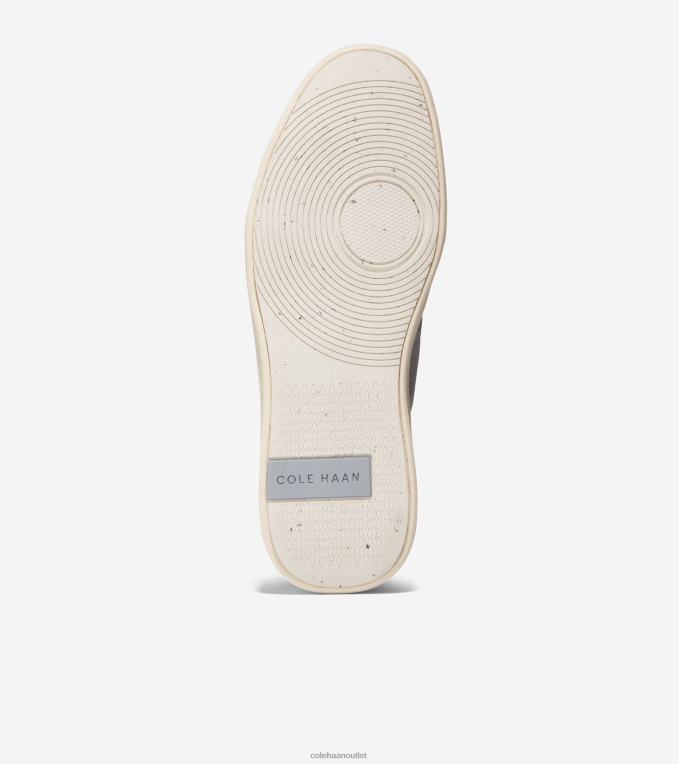 Men Micro Chip-Ivory Cole Haan GrandPrO Crew Sneaker 2R0V2303