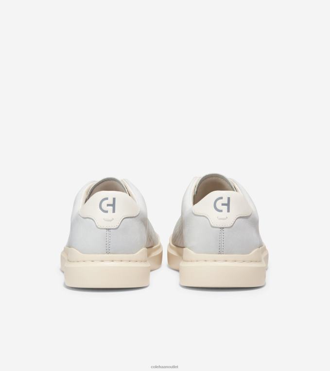 Men Microchip-Ivory-Angora Cole Haan GrandPrO Rally Laser Cut Sneaker 2R0V2263