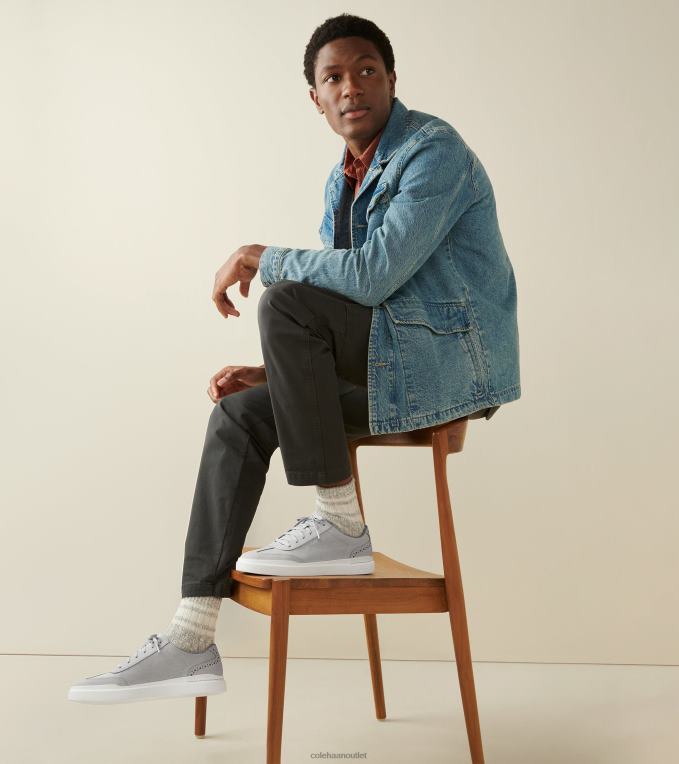 Men Microchip-Optic White Cole Haan GrandPrO Rally T-toe Sneaker 2R0V2348