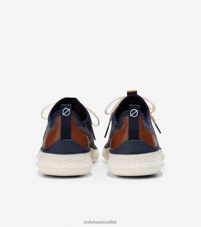 Men Navy Blue Stitchlite Cole Haan Generation ZEROGRAND 2R0V2366