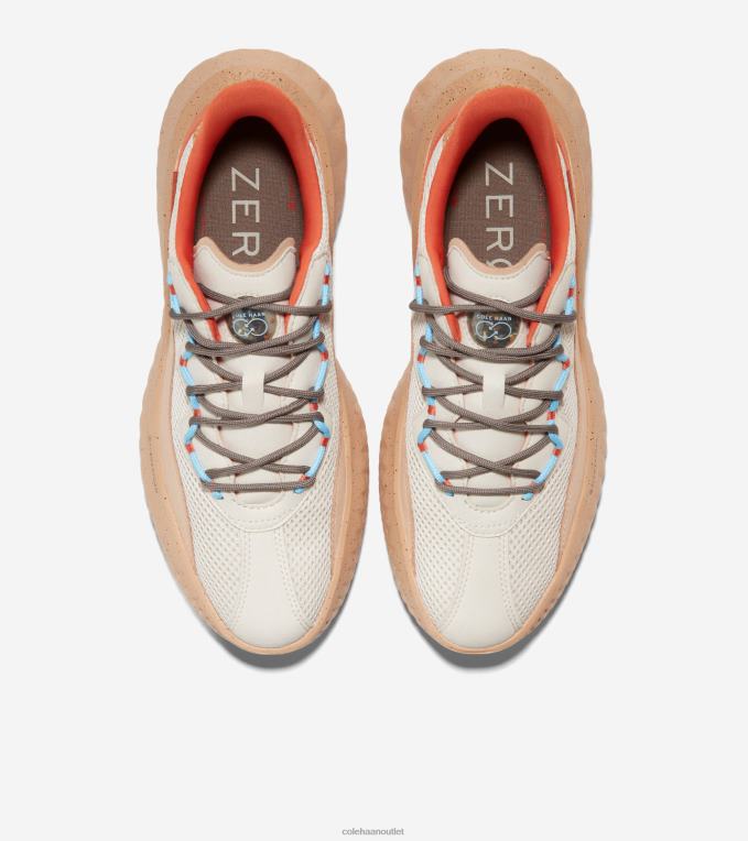 Men Silver Birch-Burnt Ochre-Truffle Cole Haan Generation ZEROGRAND II SQL 2R0V2328