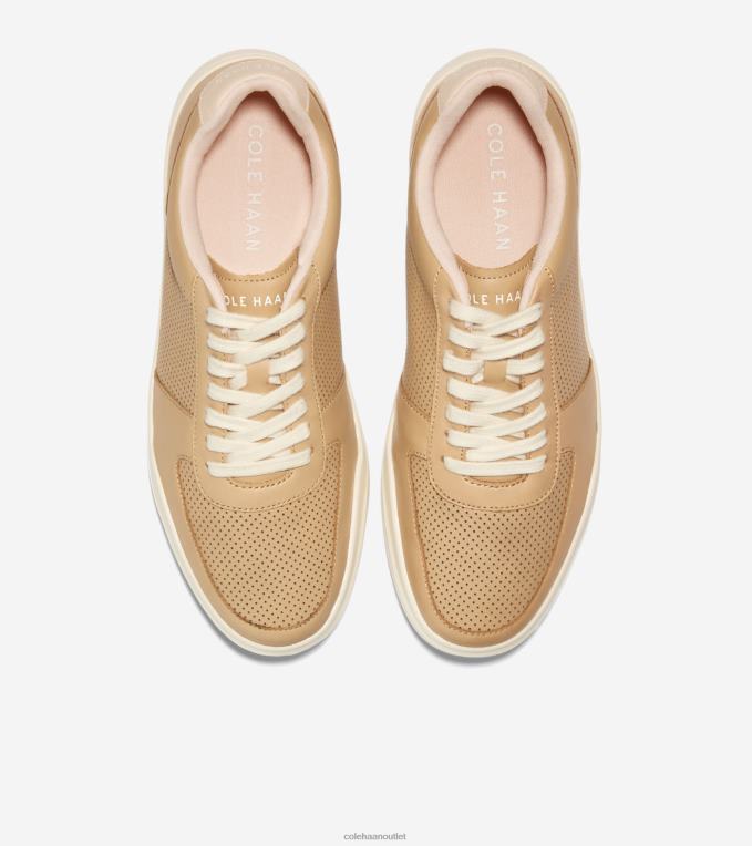 Men Starfish-Beige Vachetta-Egret Cole Haan Grand Crosscourt Modern Tennis Sneaker 2R0V2342