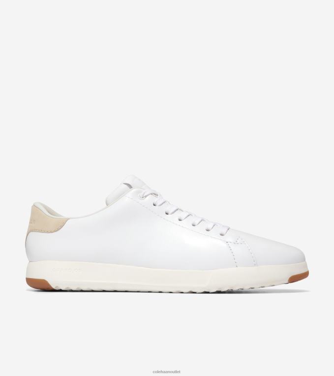 Men White Cole Haan GrandPrO Tennis Sneaker 2R0V2384