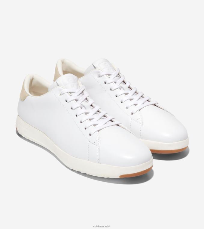 Men White Cole Haan GrandPrO Tennis Sneaker 2R0V2384
