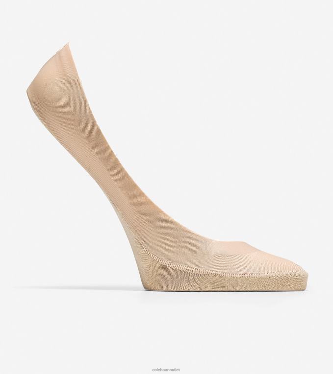 Women Bare Cole Haan Laser Cut Sock Liner - 2 Pack 2R0V2513