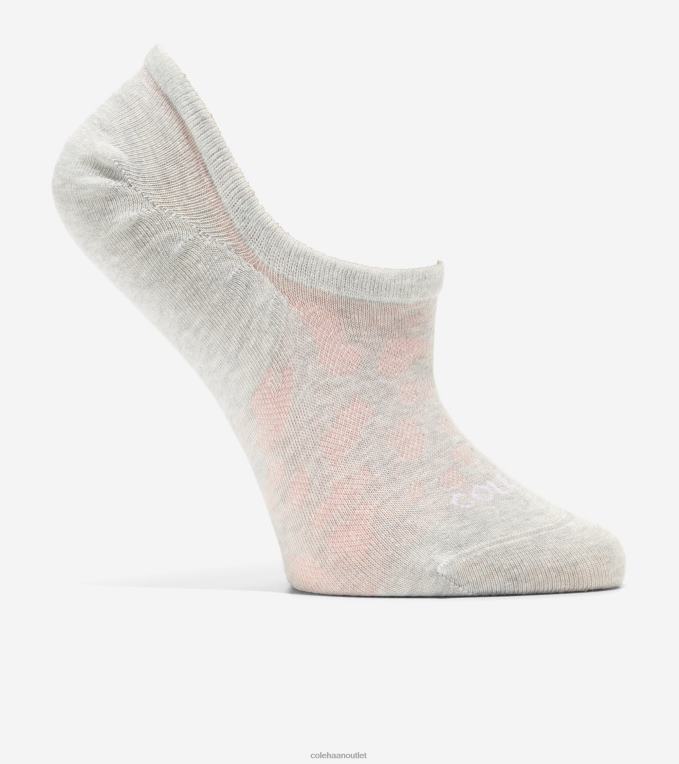 Women Grey Cole Haan 3-Pack Sneaker Liner 2R0V2504